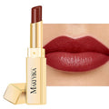MAKI YIKA Moisture Dark Red Lipstick for Women Hydrate Lip Balm for Dry Cracked Lips Weightless Glossy Lip Color Juicy Finish,MA052 Dark Time