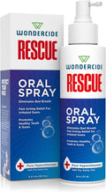 Wondercide Rescue - Oral Spray for Dogs and Cats – Freshens Breath, Soothes Gums, Alcohol Free Daily Dental Care with Pure Hypochlorous – 8.5 oz