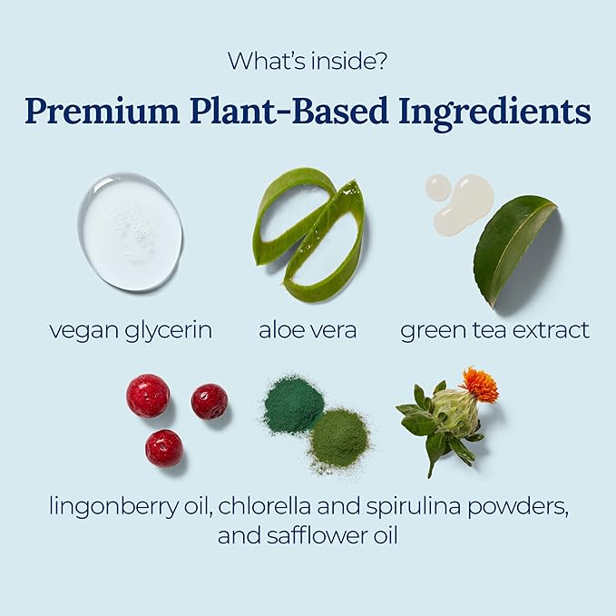 Pomegranate Basil Lotion Hand Sanitizer | Travel Size | Moisturizing Hand Lotion | Made with Aloe Vera & Essential Oils | Rich in Vitamin E | Cleanse & Moisturize | Scented Hand Sanitizer | 3-Pack