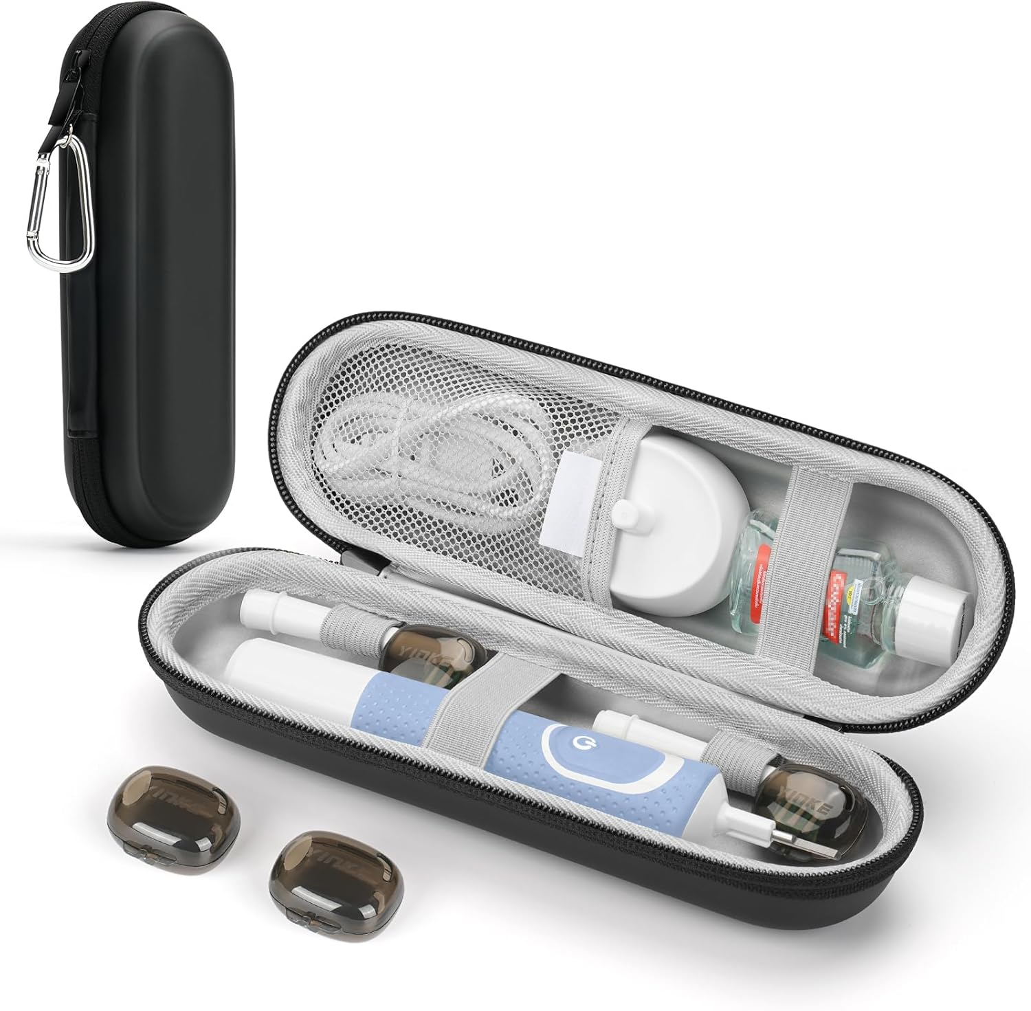 Yinke 2.0 Electric Toothbrush Case For Oral B/Oral-B Pro/Philips Sonicare/ Aquasonic Toothbrush, Travel Electric Toothbrush Case