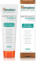Himalaya Botanique Anticavity Fluoride Toothpaste, Fluoride with Multi-Benefit Support, Fights Cavities, Strengthens Enamel, Promotes Remineralization, Mint Flavor, 4 oz.