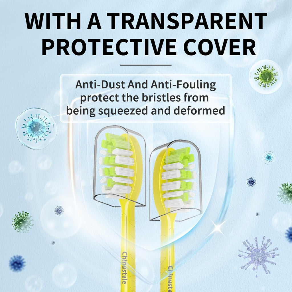 Replacement Toothbrush Heads Compatible with Philips One Sonicare Electric Toothbrush HY1200 HY1100, Tooth Brush Head Mango -10 Pack