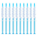 EZGO 10 Pack Teeth Whitening Gel Refills 22% Bleaching Gel, No Sensitive Teeth Whitener, Great for Sensitive Tooth Whitening, Carbamide Peroxide Teeth Whitening Gel, Mint Flavor (10X 3ML)