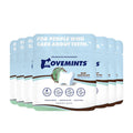Movemints Clear Aligner Mints - Patented, Edible Alternative to Chewies - Freshen Breath and Improve Dry Mouth with Xylitol - Mint Chocolate (7 Pack)