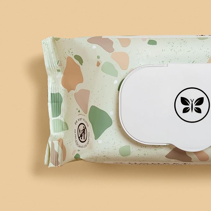 The Honest Company Clean Conscious Multi-Use Wipes Hypoallergenic Unscented for Sensitive Skin Over 99% Water Compostable Plant Based Baby Geo Mood 60 Count