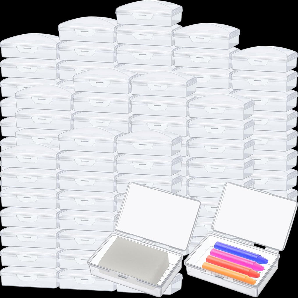 12 Pcs Travel Soap Container Portable Plastic Soap Boxes Bulk with Lid Homeless Donations Bulk Gym Shower Tour Groups Hotel Outdoor Camping (White)