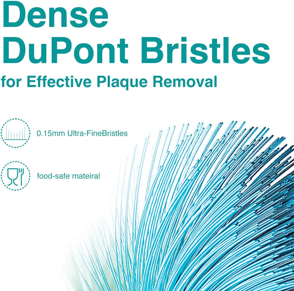 Interdental Replacement Brush Heads for Oral-B Electric Toothbrushes（Except The iO Series）, 2-Pack, Ideal for Braces, Between Teeth, and Back Teeth Cleaning