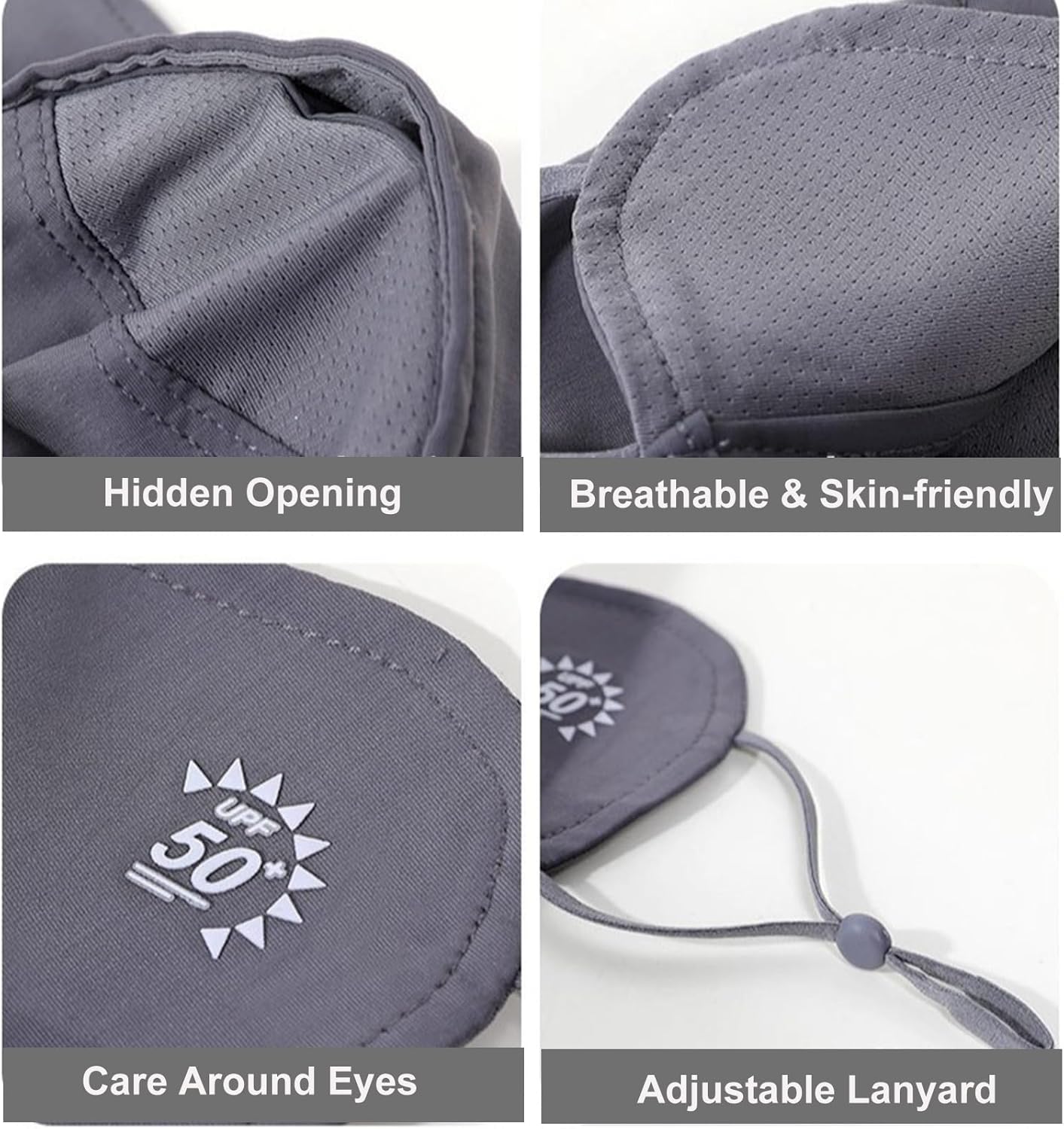 2Pcs UV Face Mask, Sun Masks for Women, Cooling Breathable Face Cover for Outdoors, Washable Reusable