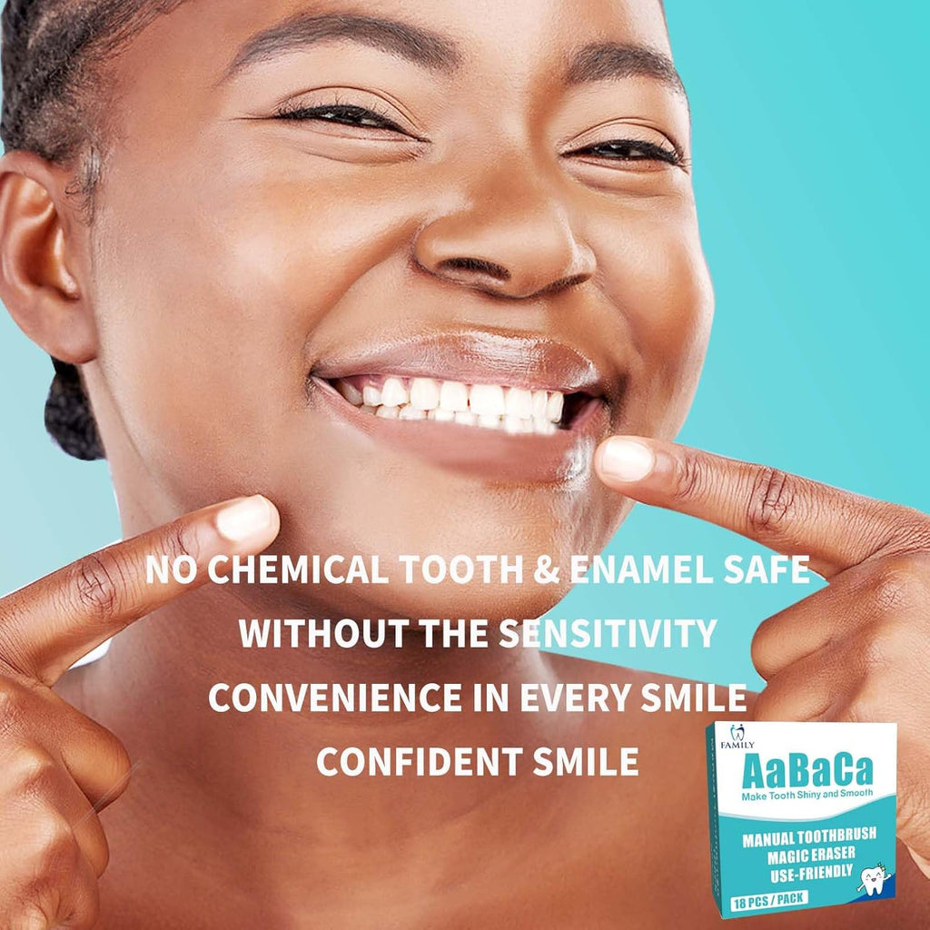 Teeth Whitening Brush Pen Adults Kids Toothbrush 36 Count Highly Effective Remove Surface Stains 2 Pack