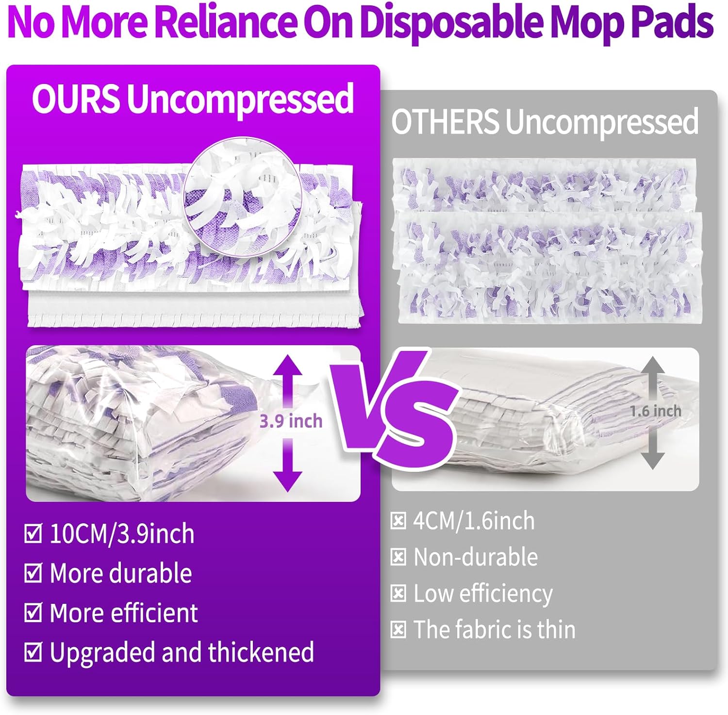 25 Count Disposable Pads for Swiffer Power Mop,Replacement for Swiffer Mopping Pads Refills Compatible with Swiffer Power Mop Pads,Multi-Surface Safe on All Finished Floors Cleaning