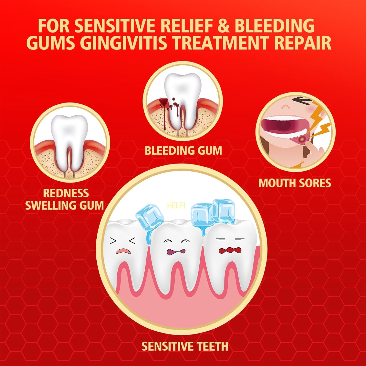 2PCS 10% Nano-Hydroxyapatite Bee Wasp Venom Toothpaste for Remineralizing Enamel & Sensitive Relief,Gingivitis Bleeding Gum Treatment, Fights Plaque,Whitening Teeth - 120MIN Fresh Breath