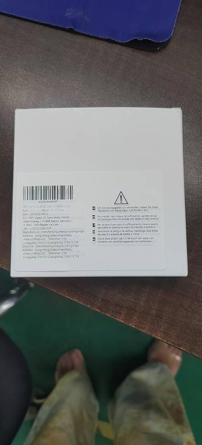 10 Pcs Electric Toothbrush Replacement Heads Compatible with Sonic-FX and Fit SnapWhite for Adults and Kids, Soft Charcoal/Nylon Bristles(5 Black+5 White)