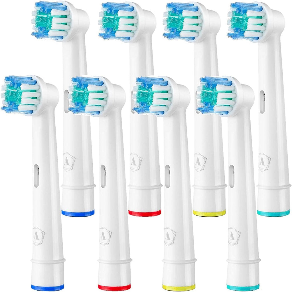 Replacement Toothbrush Heads Compatible with Oral B - 8 Pack Aster Toothbrush Head Compatible with Oral B Braun Professional Electric Brush Heads Refill for 7000/Pro 1000/9600/ 5000/3000/8000