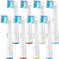 Replacement Toothbrush Heads Compatible with Oral B - 8 Pack Aster Toothbrush Head Compatible with Oral B Braun Professional Electric Brush Heads Refill for 7000/Pro 1000/9600/ 5000/3000/8000