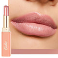 Oulac Moisturizing Shine Mauve Pink Lipstick for Women - 2 in 1 Glossy Light Pink Tinted Lip Balm, Hydrating Winter Lipstick for Dry Lips,Shine Juicy Finish Vegan 2.2g/0.07oz (14)