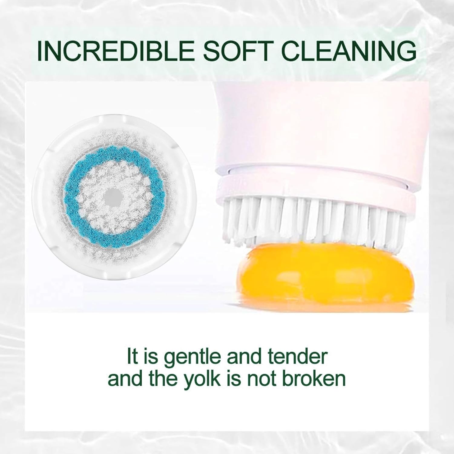 Brush Head Replacements Compatible with Clarisonic Mia 1, Mia 2, Mia Fit, Alpha Fit, Smart Profile Uplift and Alpha Fit Face Cleaning Brush Heads (Blue-2Pack)