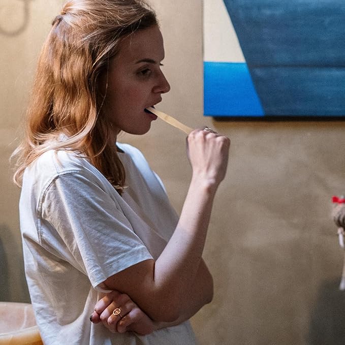 10 Pcs Fiber Toothbrushes Soft Bristles Eco-Friendly Personal Care Bulk for Adults Travel Portable Oral Hygiene