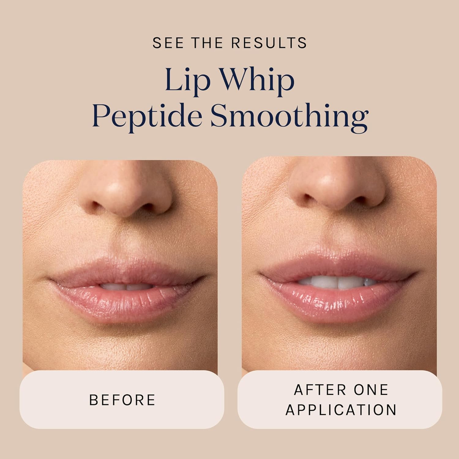 Kari Gran Lip Whip | Moisturizing Lip Balm with Organic Oils | Peptide Smoothing | Rich Buttery Texture, Hydrates & Protects | Non-GMO, Organic Ingredients, Made in USA