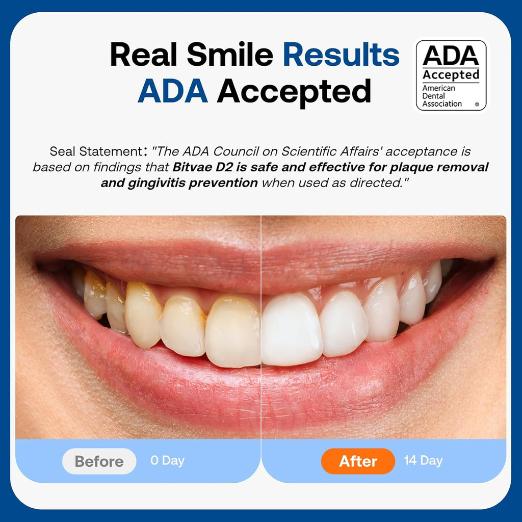 Bitvae Ultrasonic Electric Toothbrush for Adults and Kids, ADA Accepted Travel Toothbrush with Rechargeable 60-Day Battery Life, 5 Modes, 8 Heads, Case, Holder, Frost White