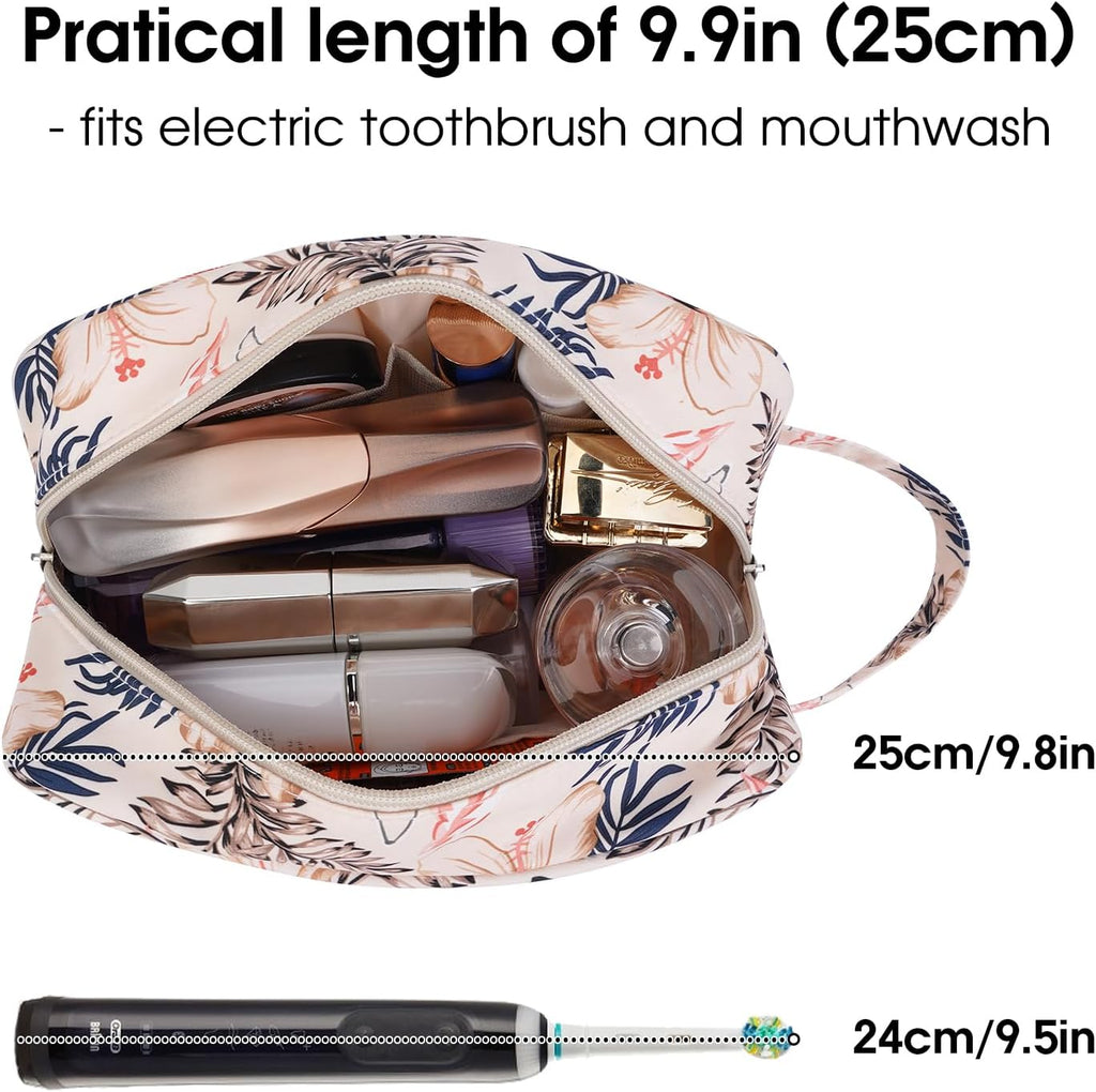 Narwey Travel Toiletry Bag for Women Traveling Dopp Kit Men Travel Bag for Toiletries Cosmetic Bag Makeup Bag Medicine Bag for Traveling