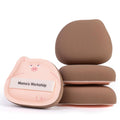 Sleepy Pig Puffs, Makeup Sponges Set, Dry&Wet Dual-Use Foundation Sponge - Hydrophilic Polyurethane, Expands 1.3x When Wet for Cream Foundation/Liquid Blush/Highlighter,2pcs Puffs & Storage Case