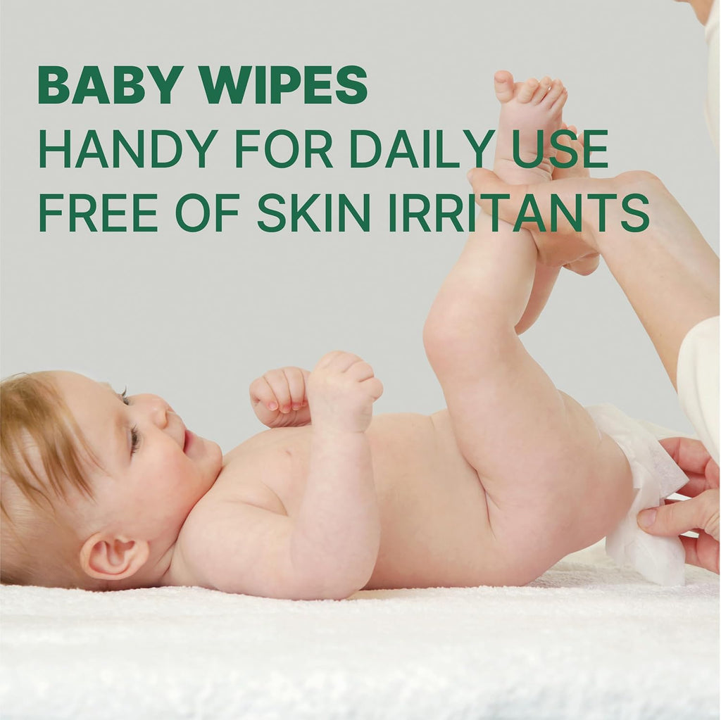 BEBESUP- Korea’s #1 Zero Harsh Chemicals Baby Wipes- Water Based Hypoallergenic Unscented Extra-Thick Organic baby wipes for sensitive skin Zero skin irritants Flip-Top 640 Count (8 Packs)