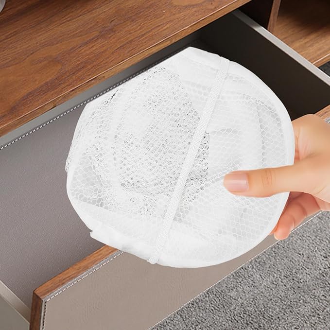 Mesh Collapsible Small Wall Laundry Baskets,3pcs Small Hanging Laundry Bag with Handle Portable Foldable Hamper for Hotel, University Dormitory Room Bathroom Travel Storage