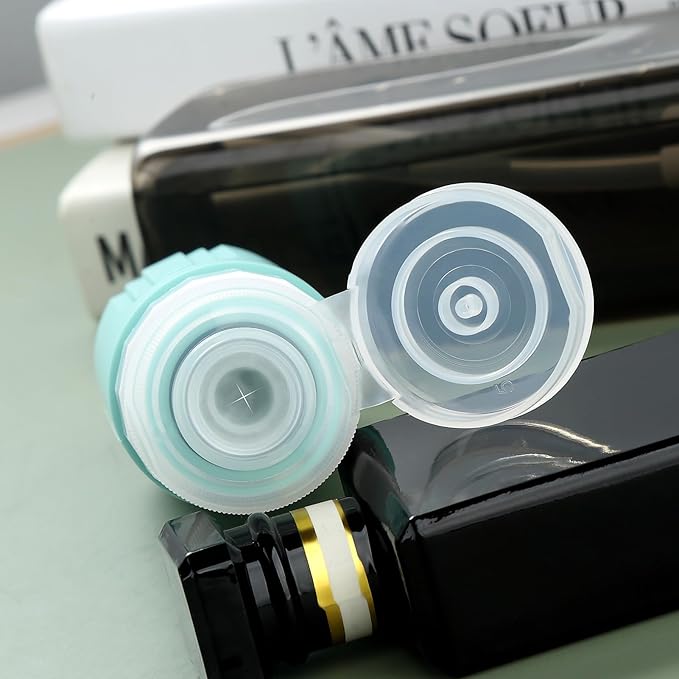 16 Pack Travel Bottles for Toiletries, Oversize 6oz Silicone Travel Containers, Leak Proof Refillable Liquid Shampoo And Conditioner Travel Essentials