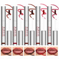 KIMUSE 5Pcs Peel Off Lip Stain, Long Lasting Lip Liner Stain, Waterproof, Transfer-Proof, Smudge-Proof, Highly Pigmented Lip Stain Peel Off Set for All Day Color Hold
