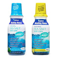 H2Ocean Healing Rinse Natural Sea Salt Oral Care Arctic Ocean Mint 8oz + 16oz
