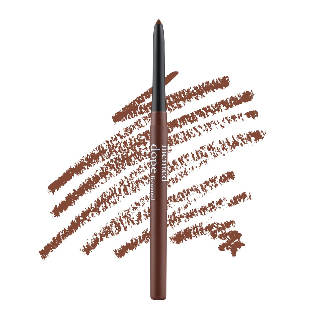 Mented Cosmetics Lip Liner for Women, Dark Brown Lipliner Lip Pencil, Waterproof Lipliner, Vegan + Cruelty Free Makeup, Dope