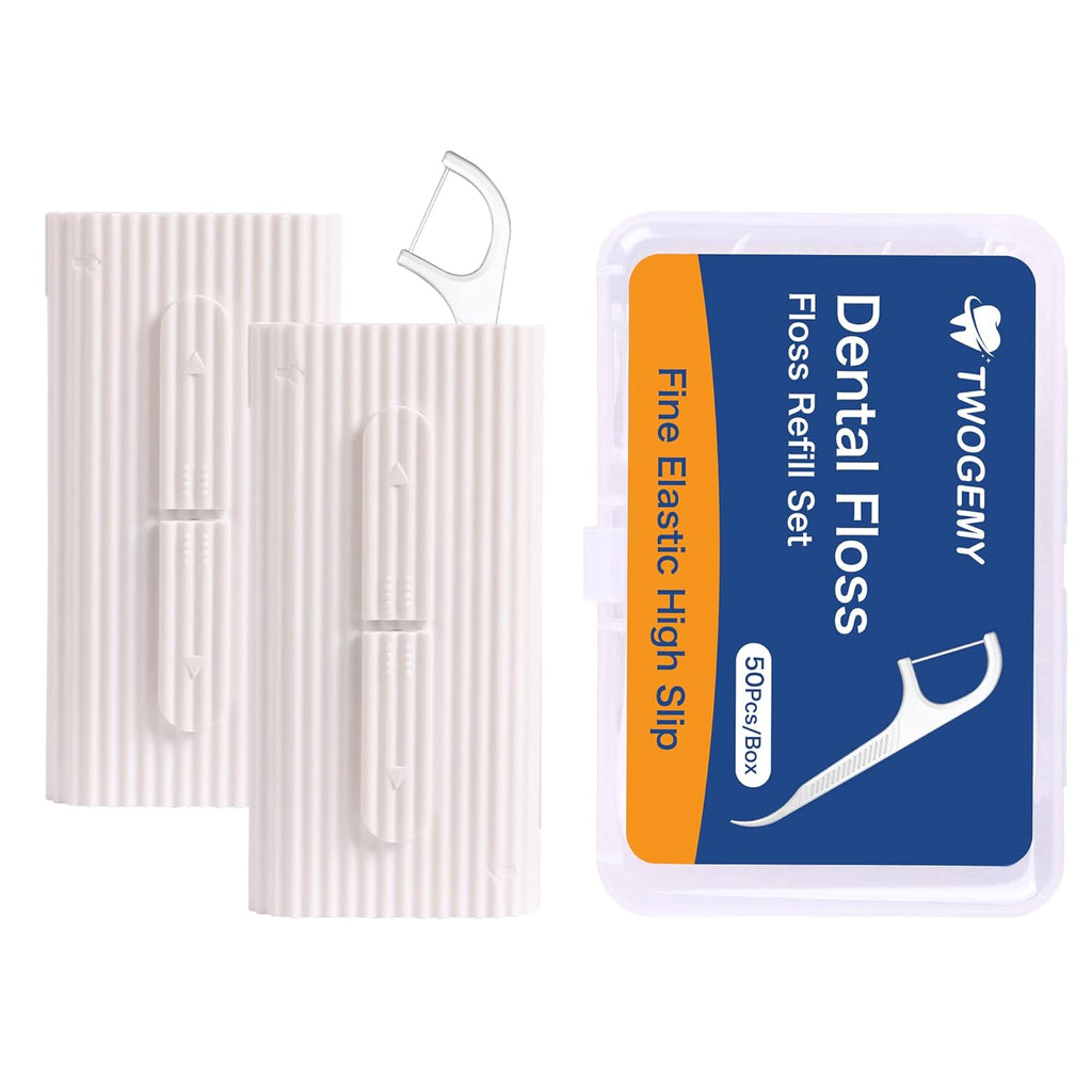 Portable Dental Floss, Portable Travel Floss (White2)