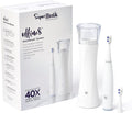 SuperMouth® ULTIM8 SmartBrush™ System - Electric Toothbrush, Patented SuperBristles® Clean 40X Better, UV Sanitizing & Drying SmartHub®, Dual Sonic Modes, Pressure Sensor - Teens & Adults