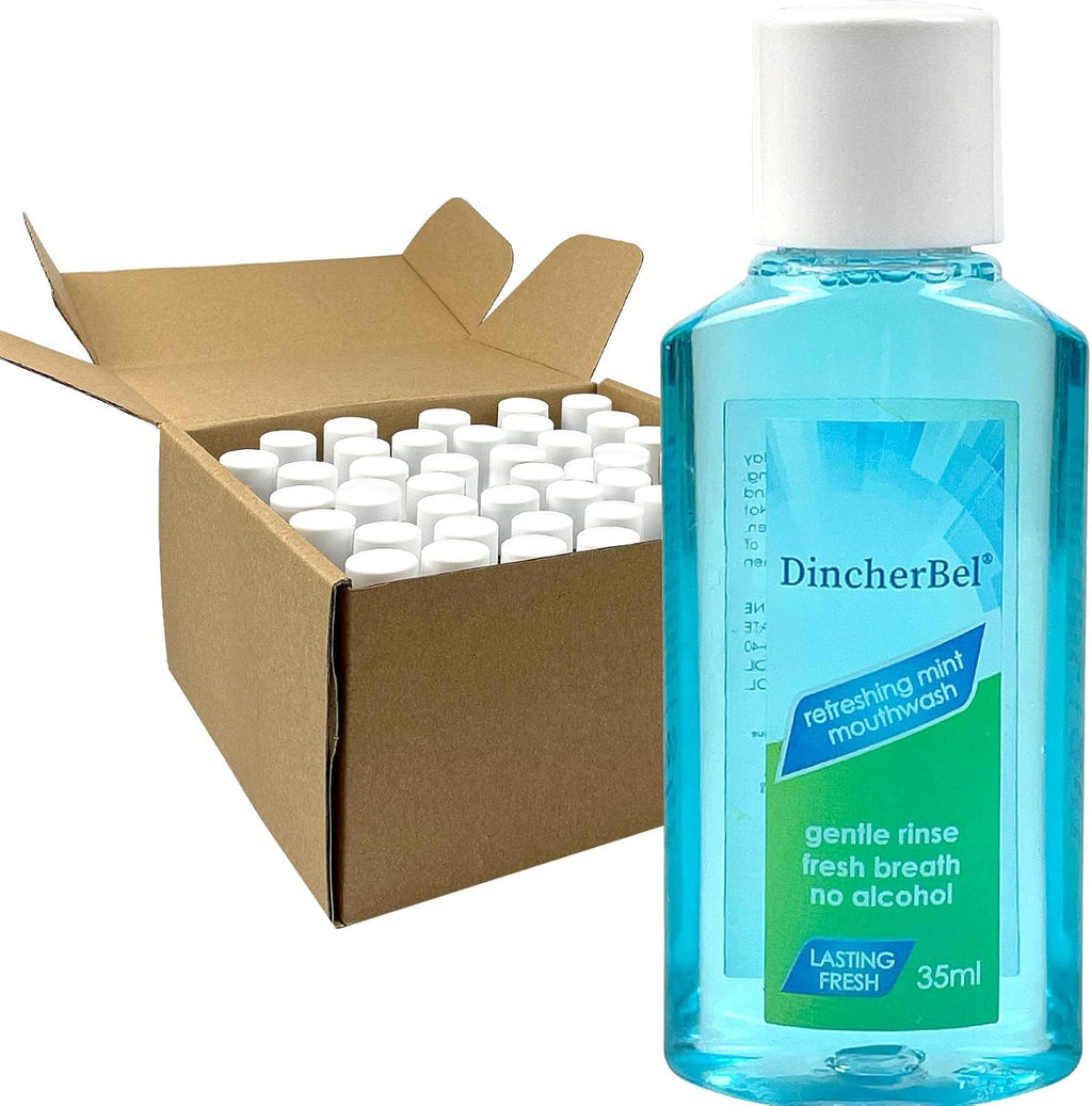 Mouthwash Travel Size, Portable Original Mint, 35ml/1.2oz (48 Pack)