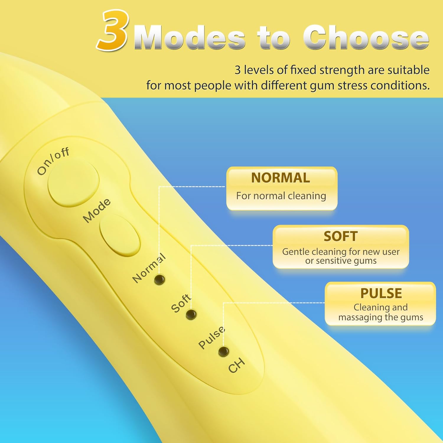 TOVENDOR Electric Water Dental Flosser Teeth Pick, Cordless Flossers Oral Irrigator IPX7 Waterproof 300ML Rechargeable Travel Water Teeth Cleaner with 5 Tips for Home Braces Care Gums Deep Cleaning