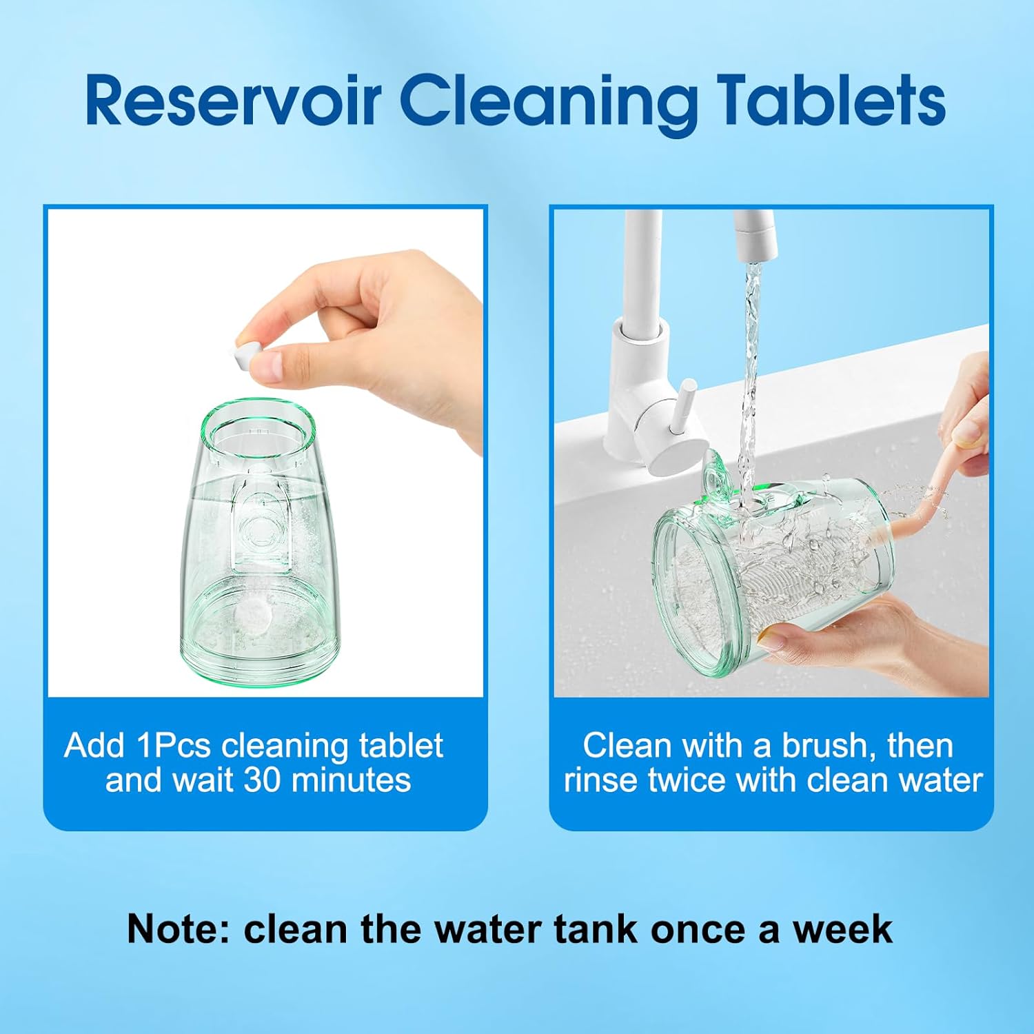 Water Flosser for Teeth, 300ML Cordless Oral Irrigator Rechargeable Dental Flosser Picks with 5 Modes 5 Jet Tips,IPX7 Waterproof Teeth Cleaner for Braces Gum Care, Home Travel Use