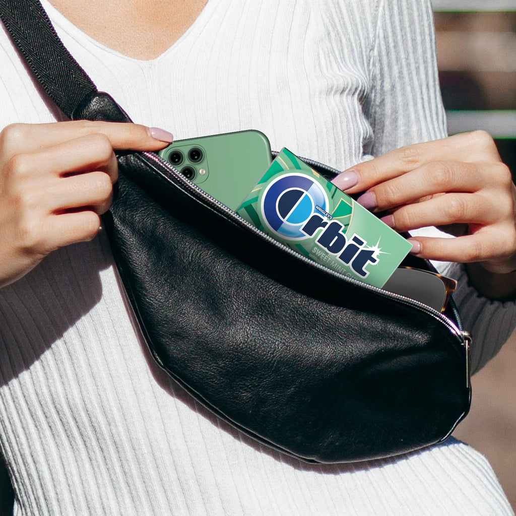 Orbit Sweet Mint Sugar Free Chewing Gum Bulk, 12 Packs, 14 Pieces Each (168 Total)