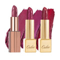 Oulac Metallic Puple Lipstick Set 3PCS, Comfortable Creamy Texture, Smooth No Grainy Feeling, Vegan & Gluten Free, Full-Coverage Lip Makeup, 3 X 4.3 g, 606+04+14