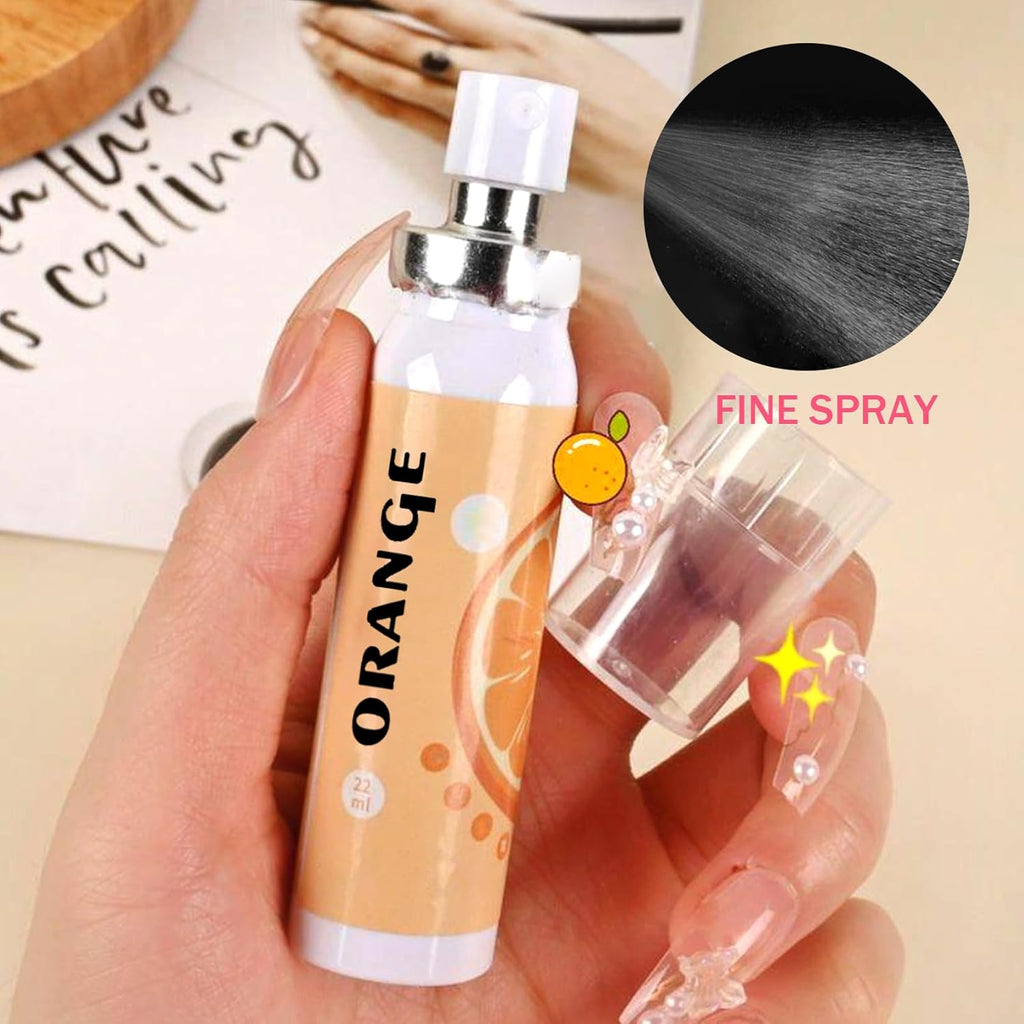 6PCS Fresh Breath Spray,Fruity Flavour Mouth Spray Freshener Spray Set,Peaches,Oranges,Watermelon,Grapes,Lychee,Mint Spray for Mouth,Oral Spray for Adults