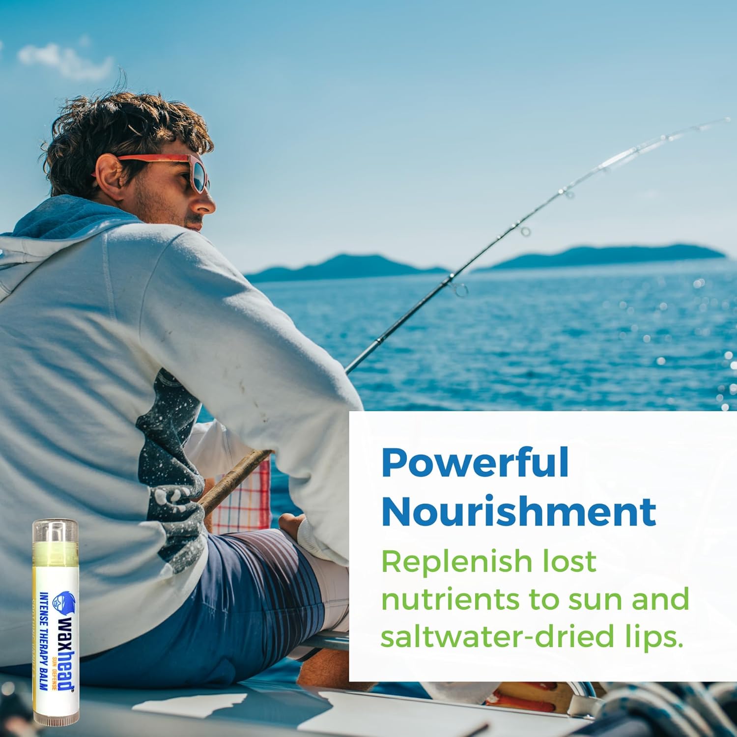 Waxhead Organic Lip Balm – Fast-Acting Relief Lip Repair for Dry, Cracked, Chapped Lips – Natural Beeswax, Shea Butter, Aloe & Vitamin E – Hydrating Lip Moisturizer for Sensitive Skin (Vanilla 4 Pack)