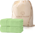 100% Cotton Bath Towels, Pack of 2 Towels for Bathroom, Luxury 700 GSM Bath Towel, Highly Absorbent Bathroom Towel Set, 30 x 60 Inches Large Bath Towels, Super Soft & Quick Dry Towel Set, Sage