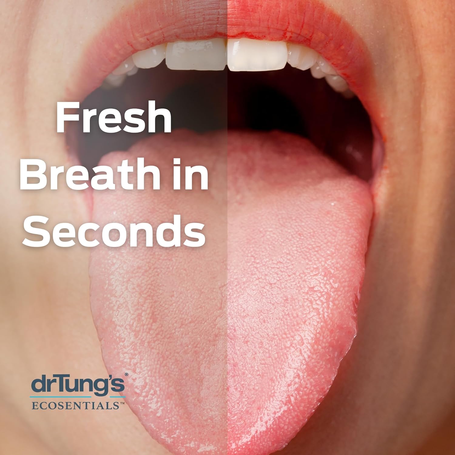 drTung's Stainless Tongue Scraper - Tongue Cleaner for Adults, Kids, Helps Freshens Breath, Easy to Use Comfort Grip Handle, Comes with Travel Case - Stainless Steel Tongue Scrapers (2 Count)