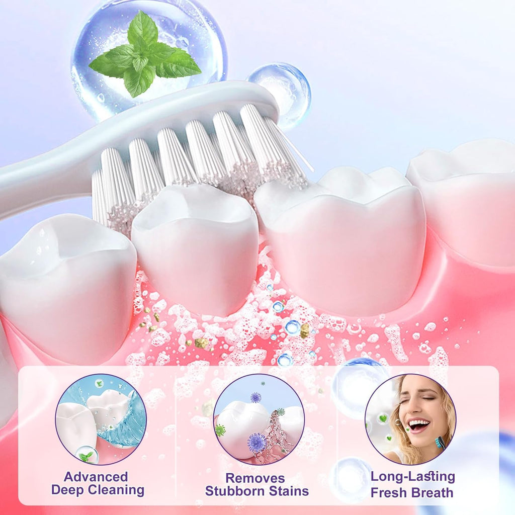 Teeth Whitening Powder - Enamel-Safe Brightening Powder for Stains - Helps Remove Coffee, Tea, Wine & Tobacco Stains - Gentle for Sensitive Teeth