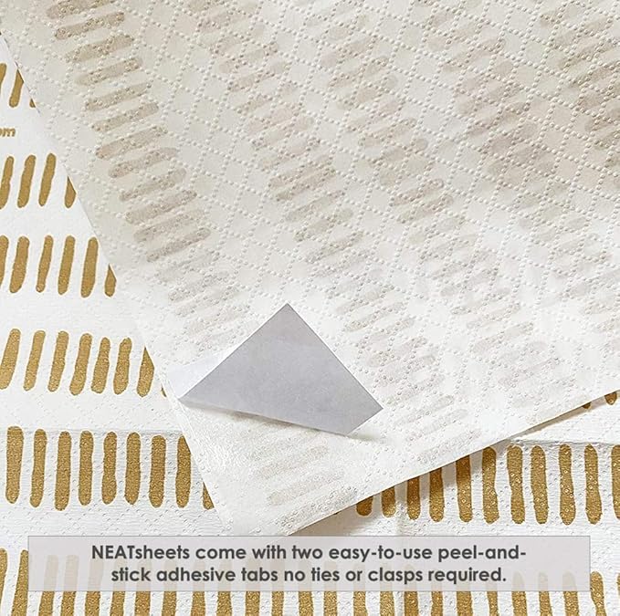 Disposable Bibs for Adults, Kids & Elderly Senior | Adhesive Tab Napkins for Eating, Personal Use, Home Care, Business | Spill Absorbent, Stain Liquid Repellent | Cinnamon Stick, 400 Count