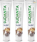 Sri Sri Tattva Sudanta Herbal Toothpaste – SLS Free & Fluoride Free Natural Ayurvedic Toothpaste for Strong Teeth, Healthy Gums & Oral Care – 200 g Pack of 3