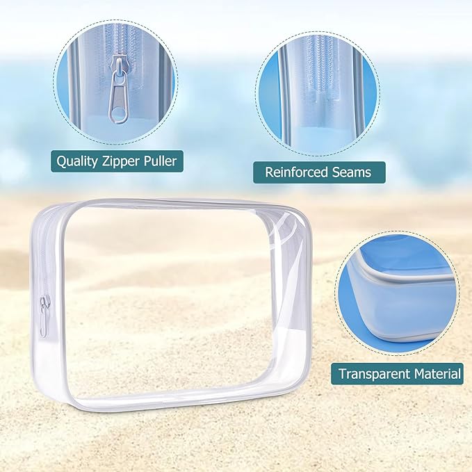 Cosywell Travel Shampoo Bottles 4pcs 3.4oz TSA Approved Leak Proof Empty Containers with Flip Cap