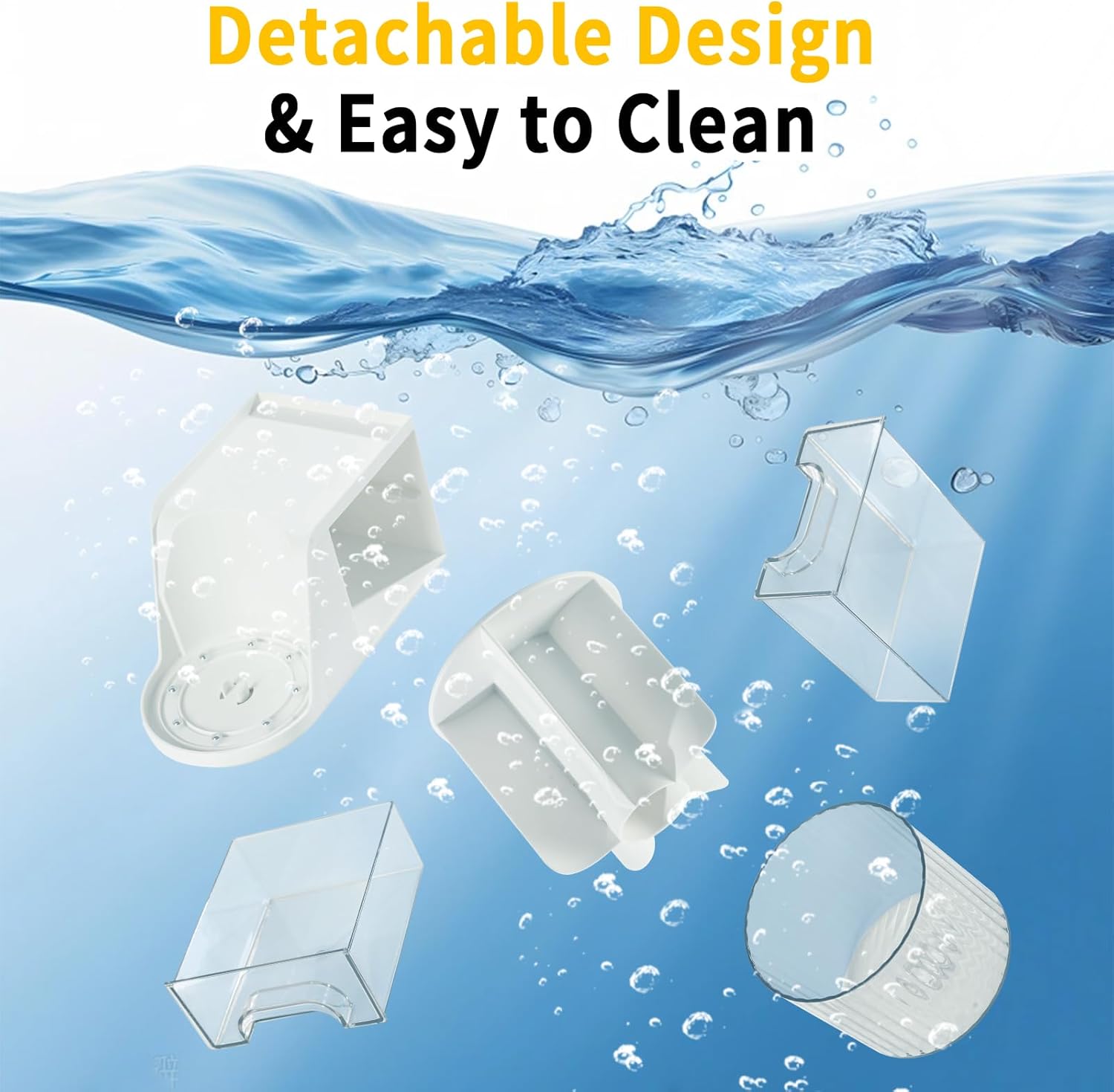 Toothbrush Holders for Bathrooms, Rotating Bathroom Countertop Organizer with 2 Drawers, Tooth Brush Toothpaste Holder, Bathroom Counter Organizer Caddy for Vanity Makeup Brush Holder