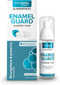EverSmile AlignerFresh Enamel Guard Fluoride Foam – Aligner & Retainer Cleaner/Whitener with Enamel Protection – Strengthens, Protects & Whitens Teeth, Eliminates Bacteria – Fresh Mint, 1 Pack (50ml)