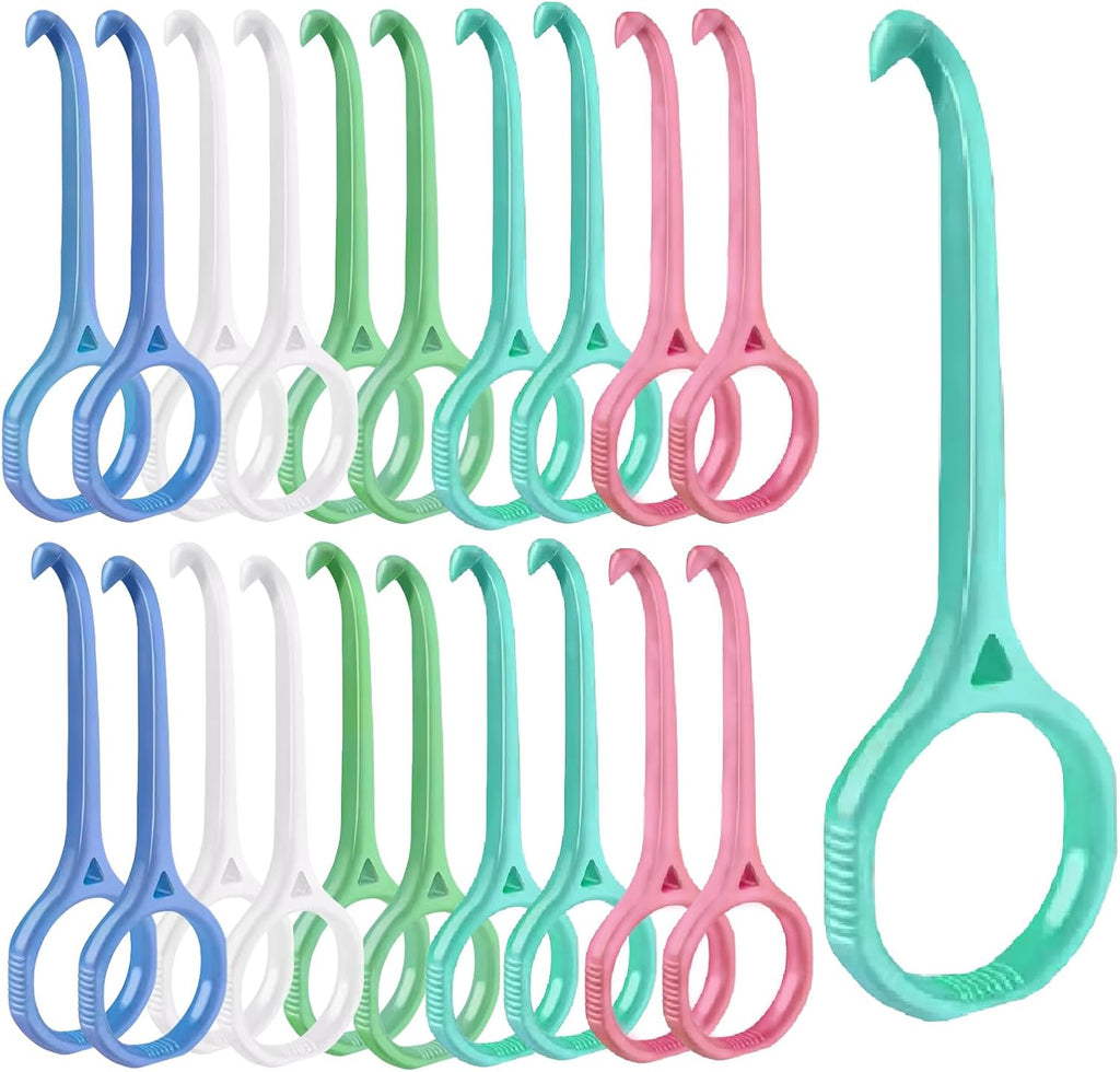 20PCS Aligner Remover Tool,5 Colors Clear Aligner Removal Tool for Invisalign Removable Retainers, Aligners,Braces Removal Kit