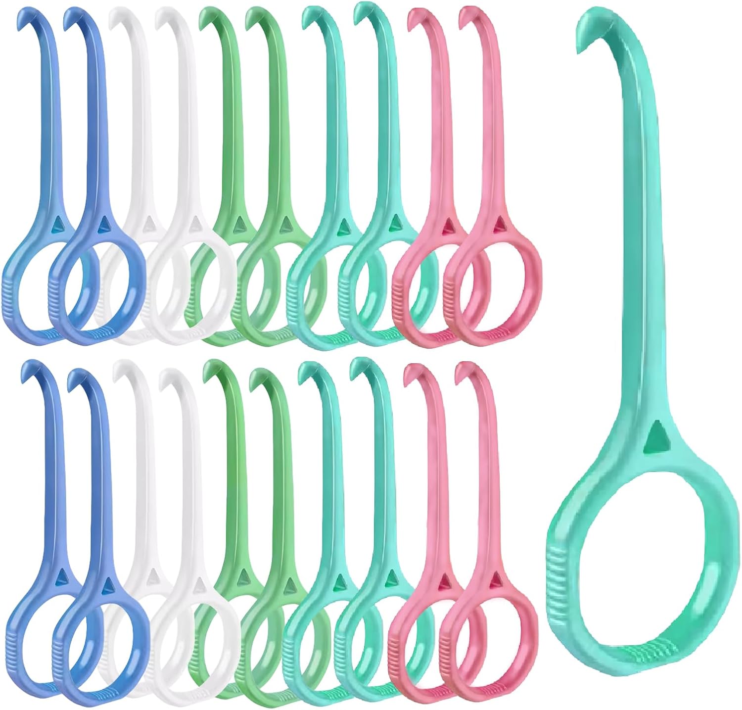 20PCS Aligner Remover Tool,5 Colors Clear Aligner Removal Tool for Invisalign Removable Retainers, Aligners,Braces Removal Kit